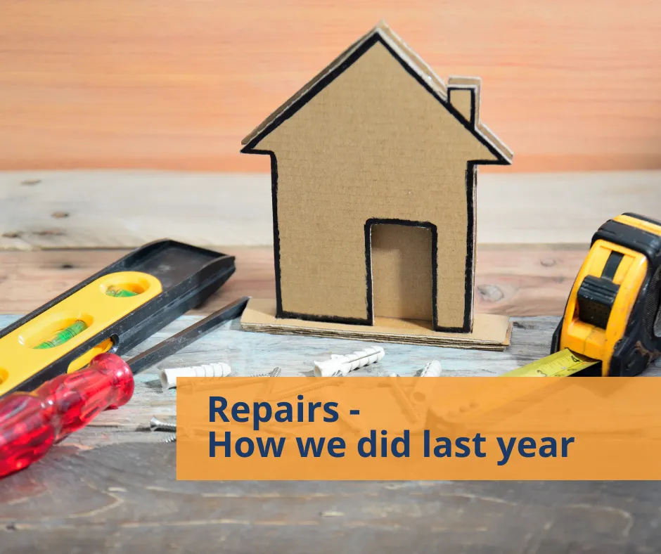 Repairs – how we did last year